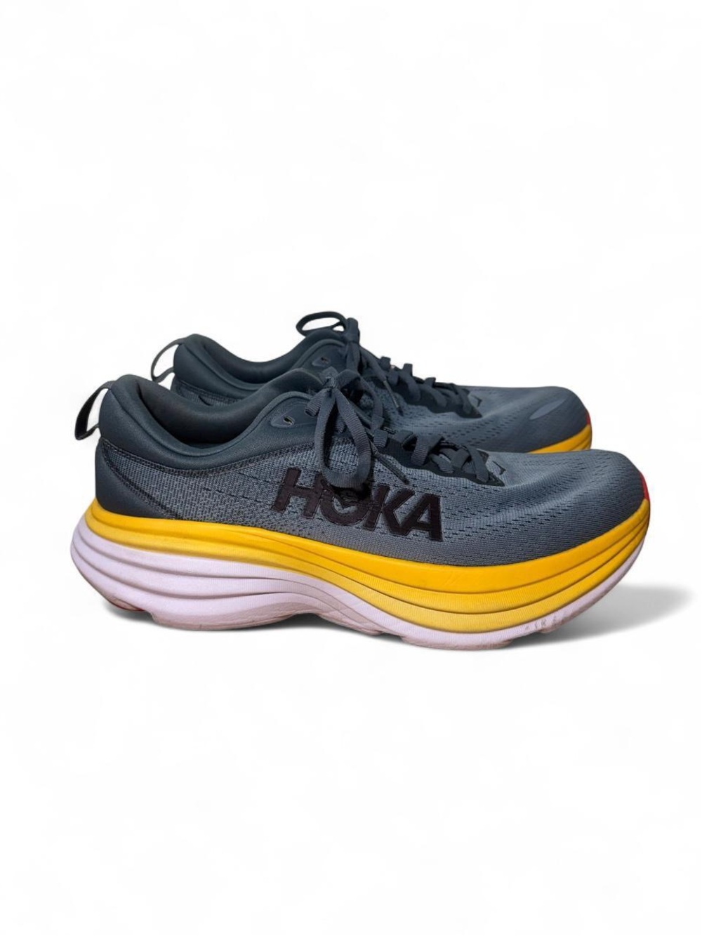 Hoka one one Bondi 8 goblin blue mountain spring size 8.5 D mens